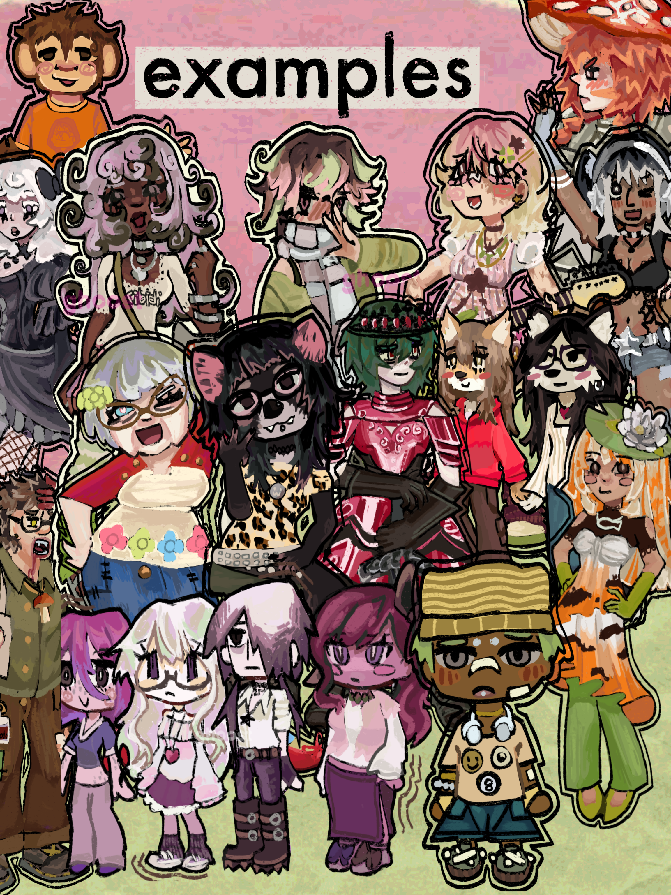 ghoostsart digital illustration commission info